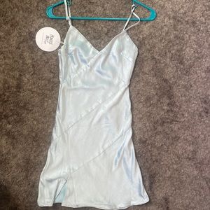 Blue Princess Polly Mini Dress